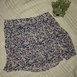•Paisley Print Skirt•